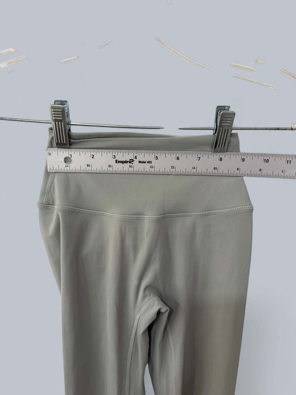 CSB Serenity Invisible Scrunch Leggings Sage Green XS - Picture 8 of 10